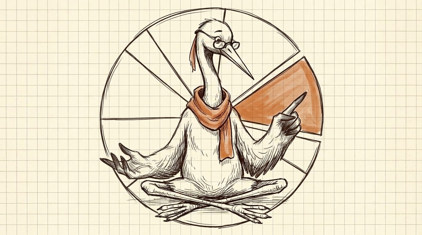 Crane points a pen at a wheel segment